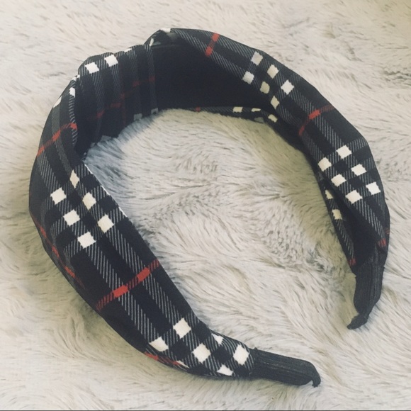 Plaid Headband - Picture 2 of 3